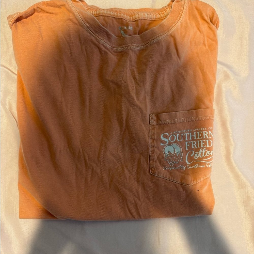 Southern Fried Cotton Orange T-Shirt